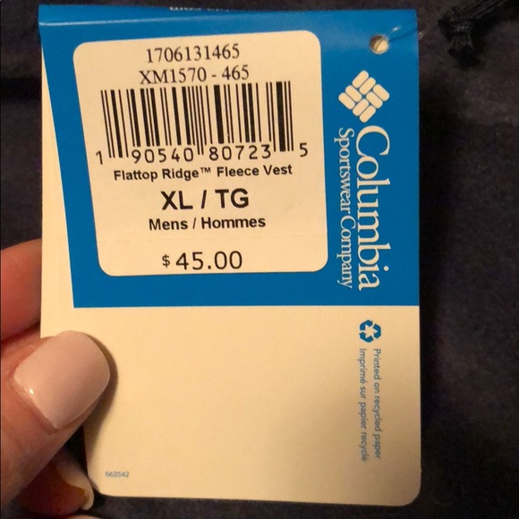 Columbia Flattop Ridge Fleece Vest - Picture 4 of 4